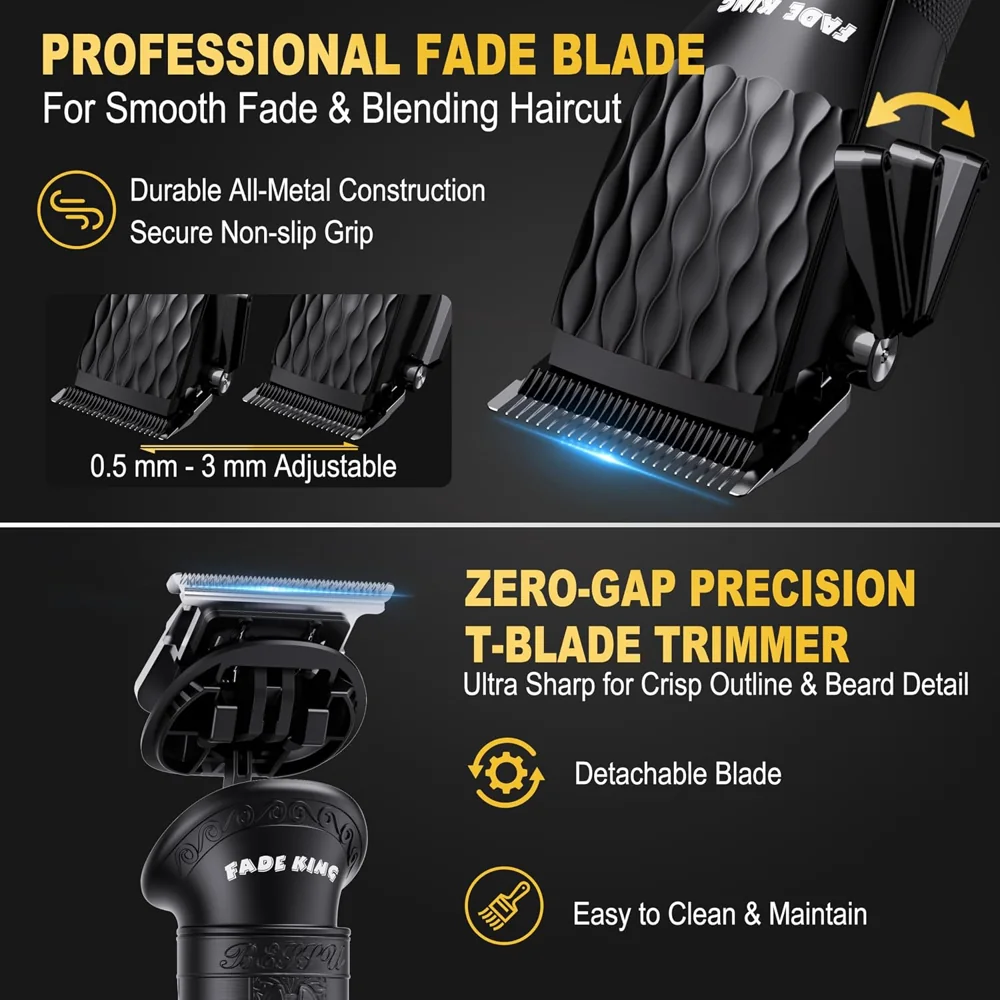 FADEKING Professional Hair Clippers for Men technology detail